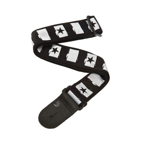 D'Addario 50C01 Accessories Guitar Strap - Guitar Accessories - Electric Guitar Strap, Acoustic Guitar Strap, Acoustic Electric Guitar Strap & Bass Guitar Strap - Woven - Rock Star
