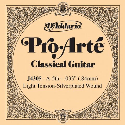 D'Addario Light Gauge Classical Guitar Strings