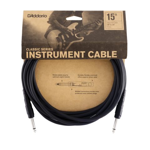 D'Addario PW-CGT-15 Cable - 15 ft