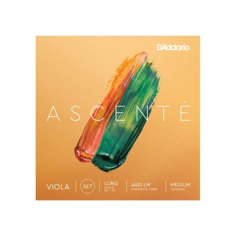 D'Addario A410 LM Ascent? Viola Strings - - Medium Tension - Full Set - Long Scale