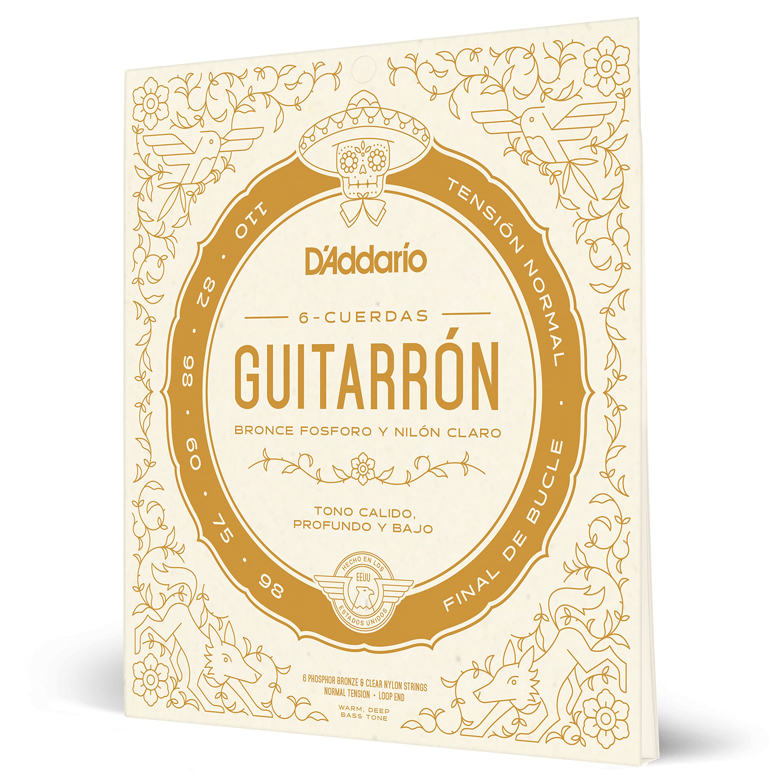D'Addario Normal Tension Gauge Strings