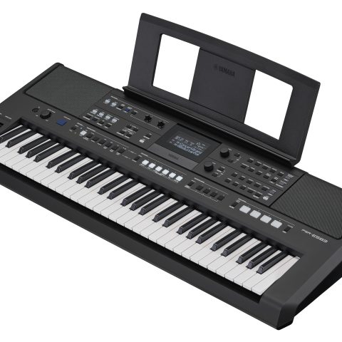 Yamaha PSRE583 PSR-E583, 61-Key Touch-Sensitive Portable Keyboard with Premium Sound, Music Rest and Power Adapter