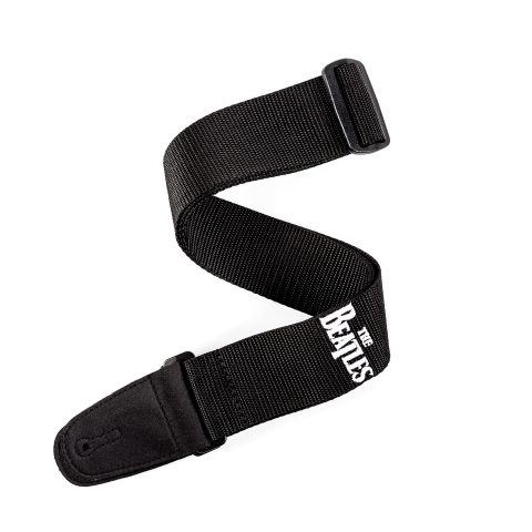 D'Addario PWSBT100 Beatles Guitar Strap, Black, Woven