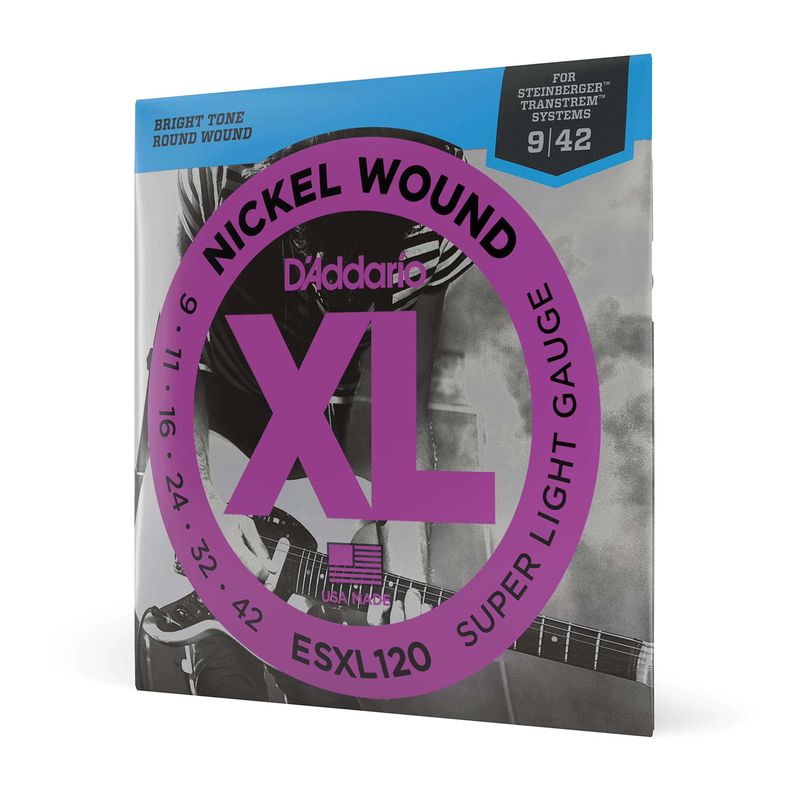 D'Addario Super Light Gauge Electric Guitar Strings - 09-42