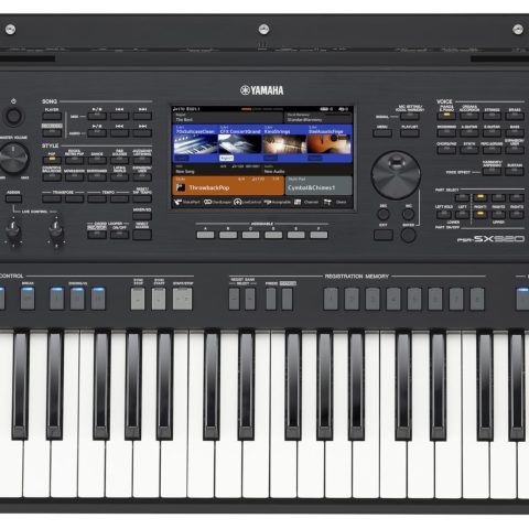 Yamaha PSRSX920 61-Key Arranger Keyboard with Premium Sound, Live Control Knobs and Included Content
