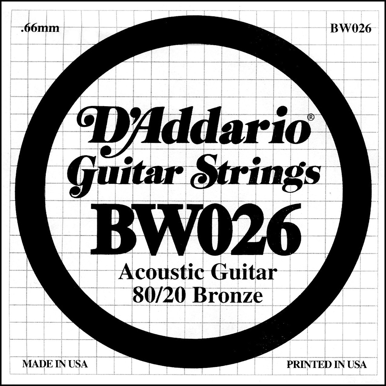 D'Addario Acoustic Guitar Strings