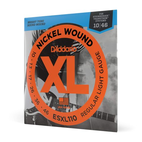 D'Addario Light Gauge Electric Guitar Strings - 10-46