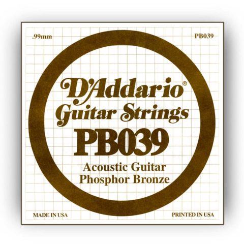 D'Addario Phosphor Bronze Acoustic Guitar Strings