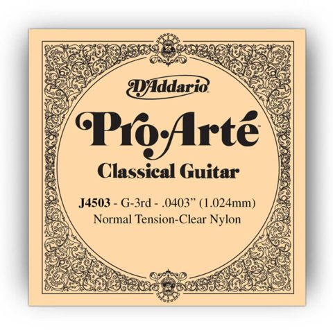 D'Addario Normal Tension Gauge Classical Guitar Strings