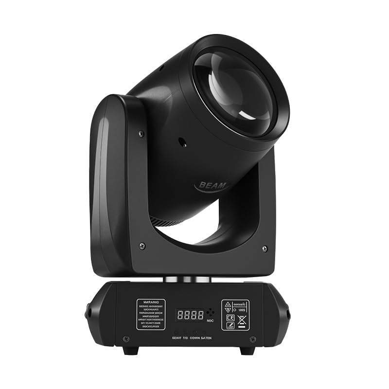 MINGJIE 160W Moving Head Beam Light, DMX DJ Stage Light