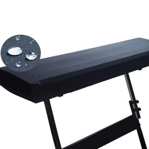 Mooson Piano Dust Cover 61-88 Keys Weighted Keyboard Small Keyboard Piano Covers Waterproof Locking Clasp Keep It From Dust and Dirt (61-76 KEYS)