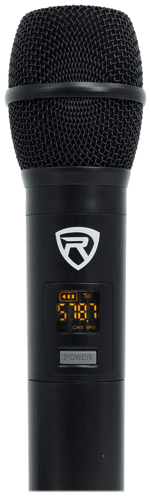 Rockville RKI65BT Dual UHF Bluetooth Wireless Microphone Karaoke Interface