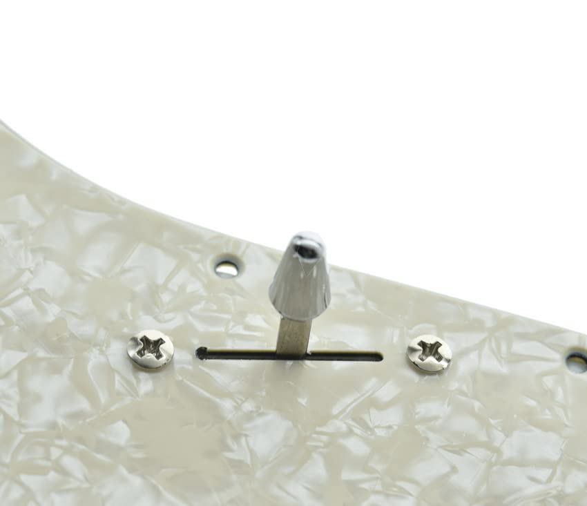 Heavy Duty 5 Way Guitar Pickup Lever Guitar Pickup Selector Switch for Strat Tele with Plastic Chrome Tip