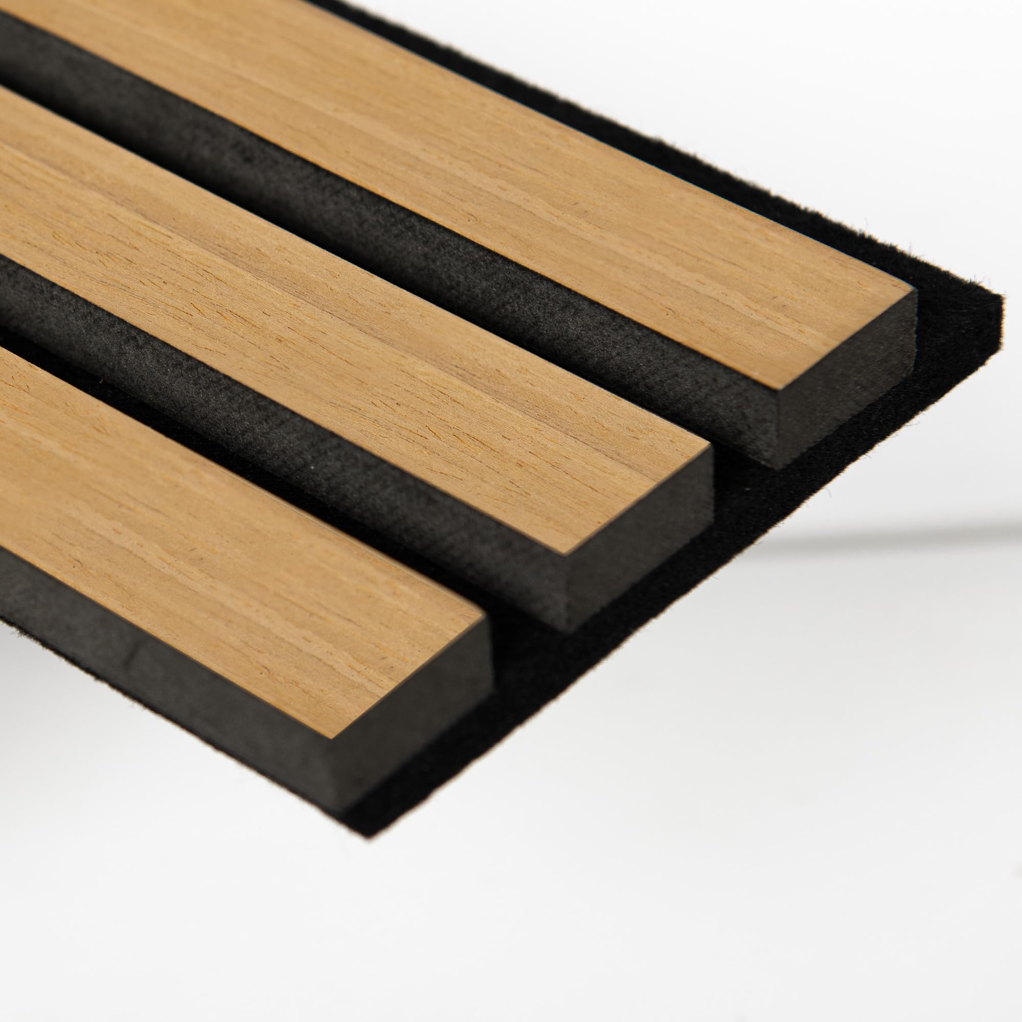 Sample Wood Salt Acoustic Wall Panels, Rustic Oak, Sample Pack