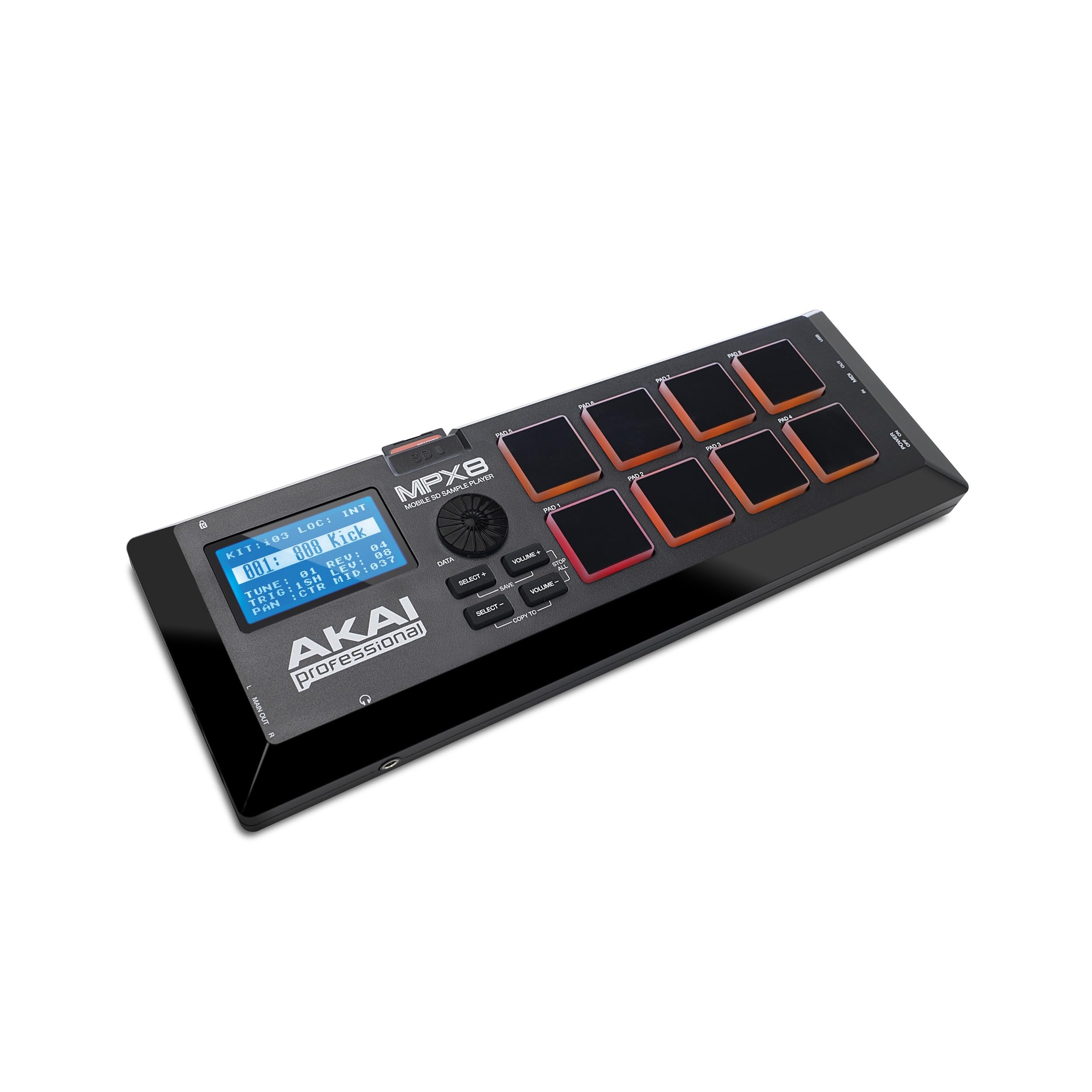 Akai Professional MPX8 USB MIDI Sample Pad Controller