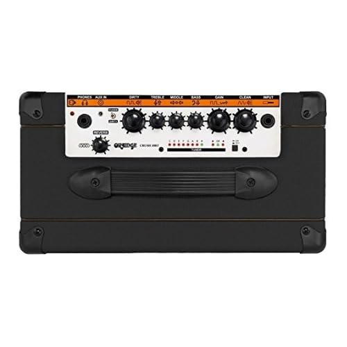 Orange Crush 20RT 20W 8″ 2-Channel Guitar Amplifier and Speaker Combo, Black