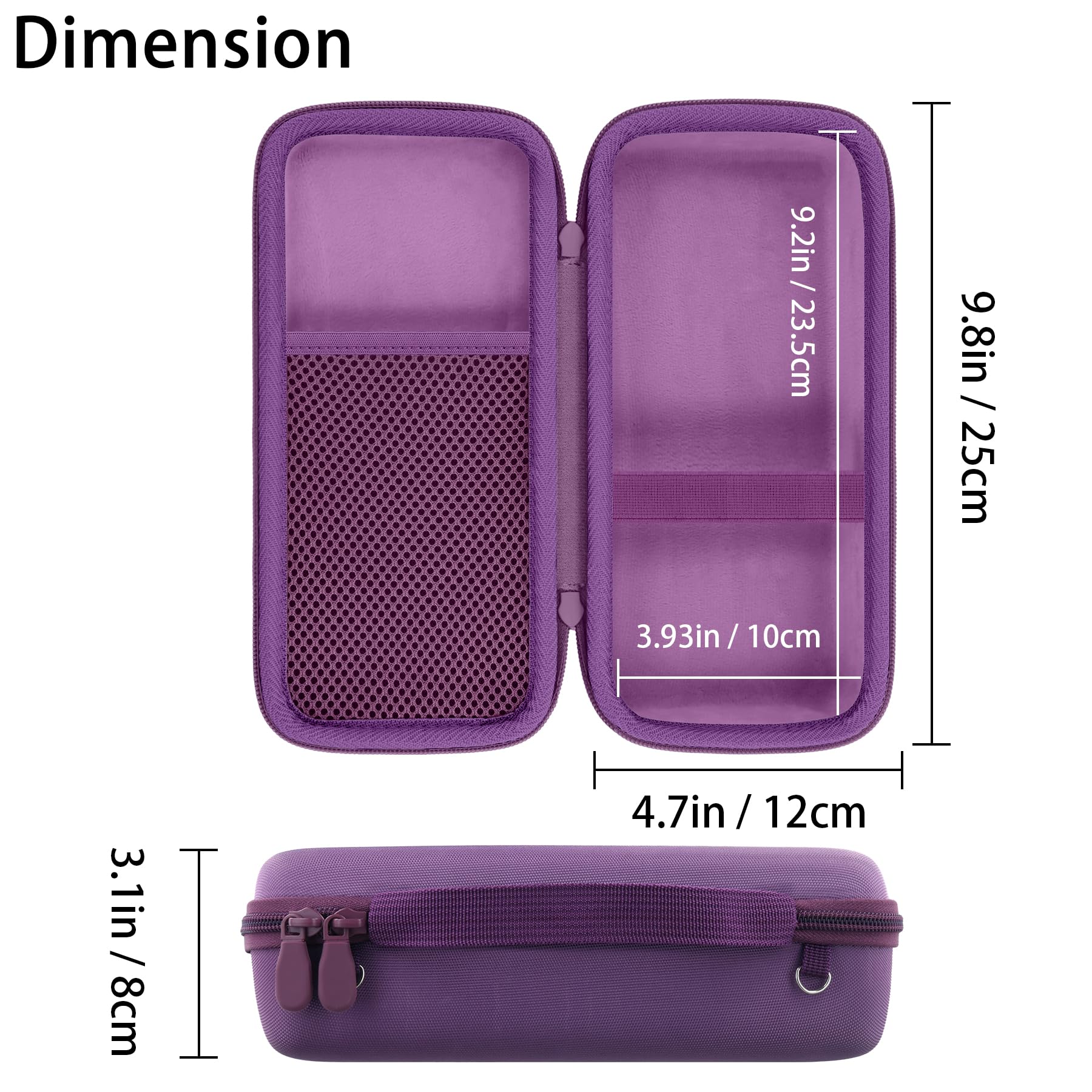co2CREA Hard Case for Bose SoundLink Flex 2nd Gen Speaker, Rosewood Mauve
