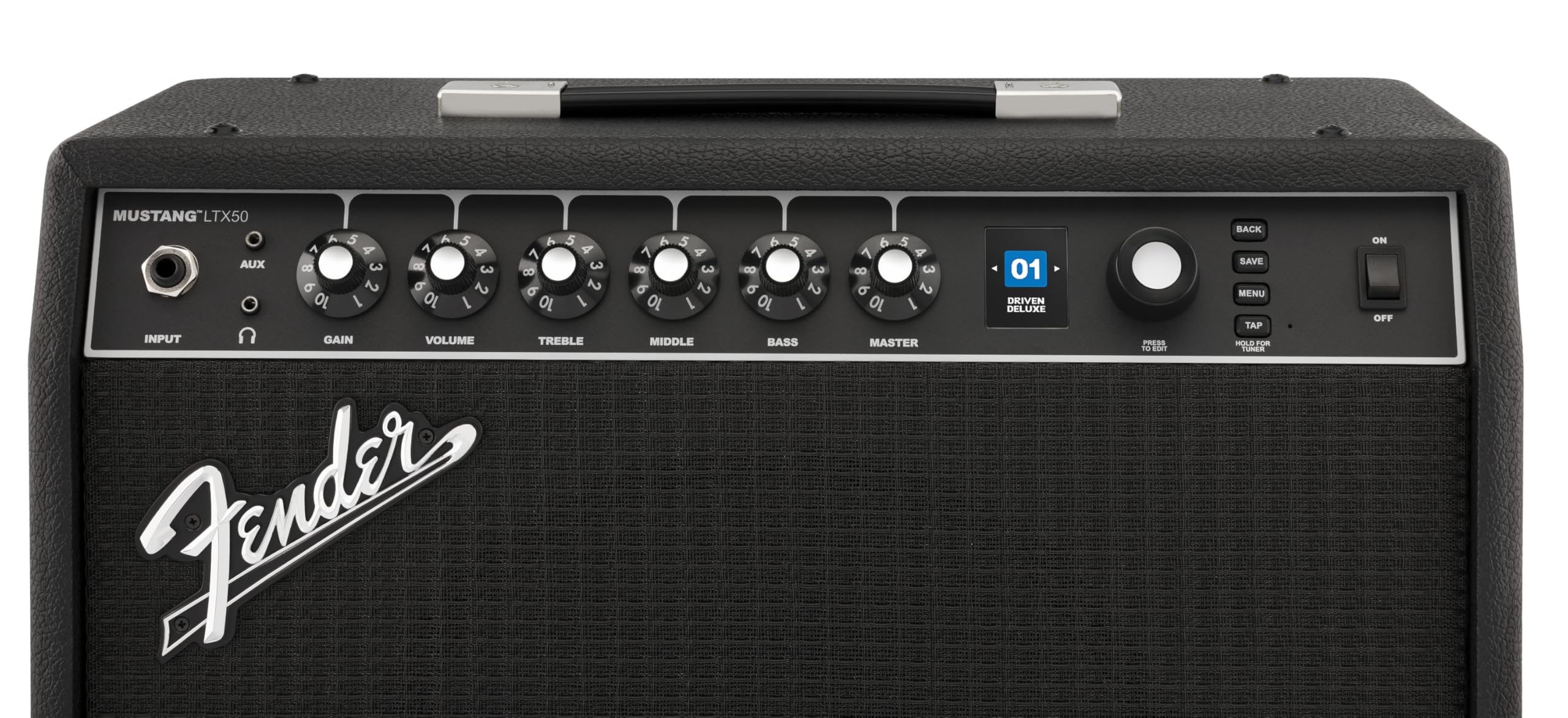 Fender 2311700000 Mustang LTX50 Modeling Electric Guitar Amp, 120V, 500 Watts