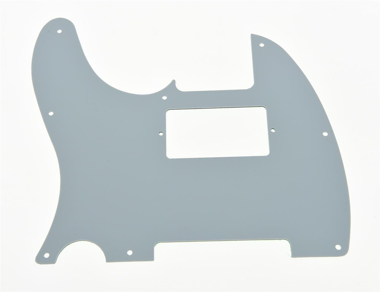 KAISH 8 Hole Tele Style Humbucker Pickguard Guitar Pick Guard for Telecaster/Tele Yellow 3 Ply