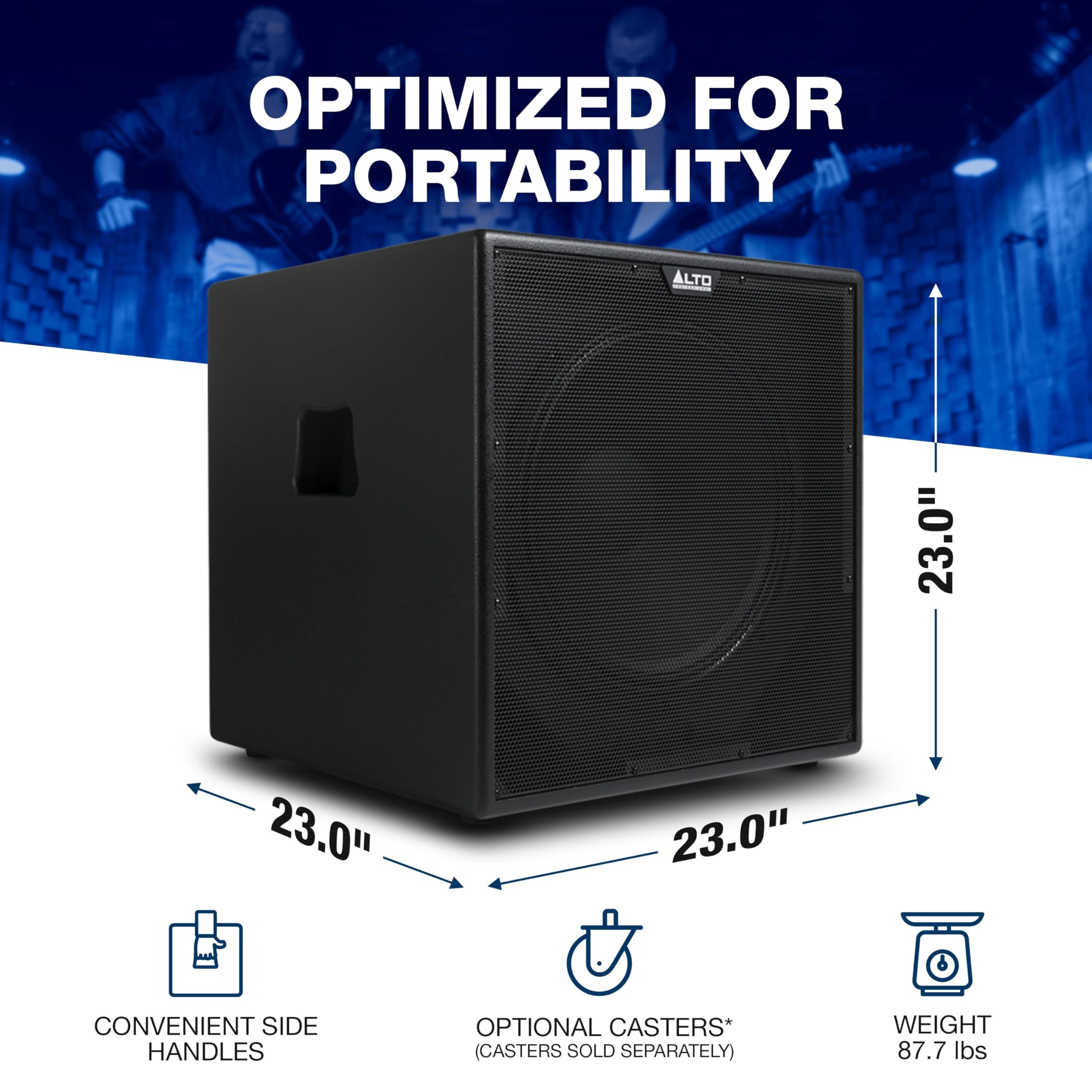 ALTO TX18S 900W 18″ Powered PA Subwoofer