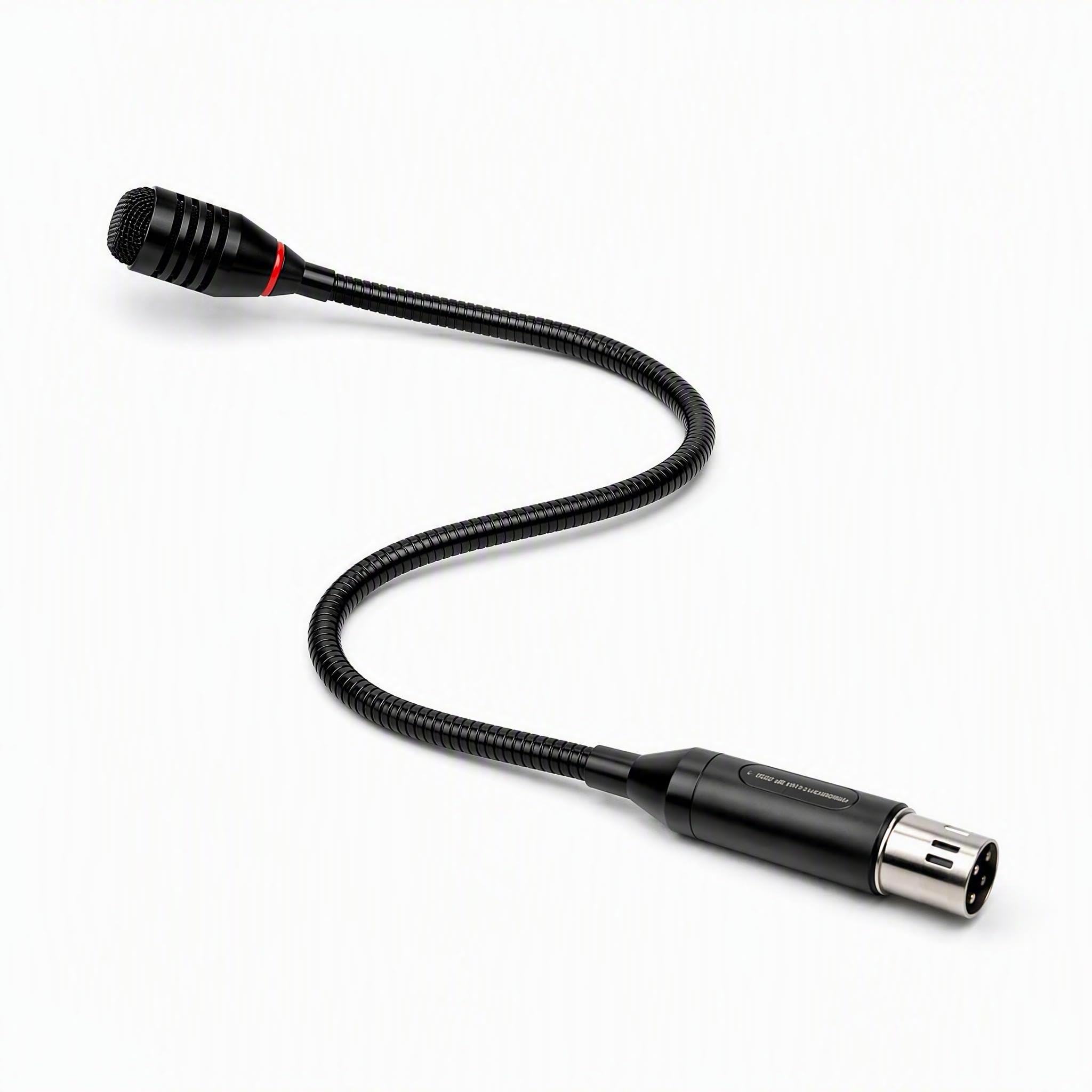 micfuns Professional Upgrade Dynamic Microphone for DJ Mixer Dedicated Disc Shouting with LED Light (Led dj mic)