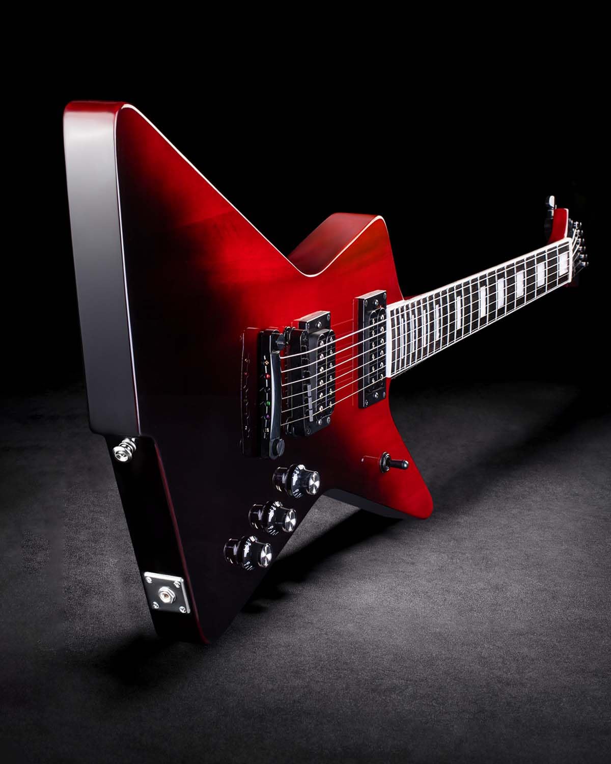 WestCreek Revenge Solid Body Electric Guitar, Heavy Metal Guitar