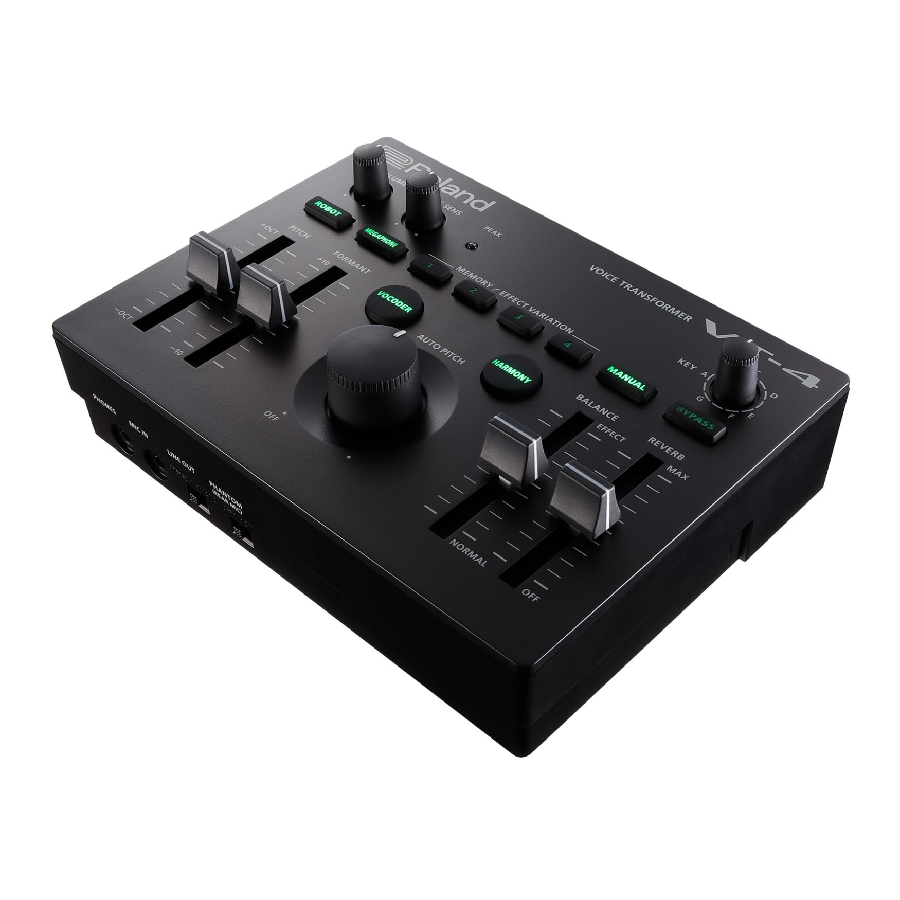 Roland VT-4 Vocal Transformer, Black