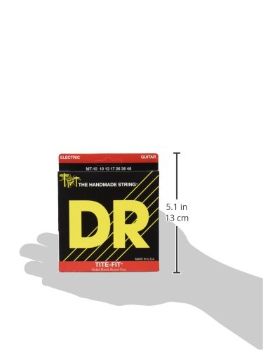 DR Strings MT-10 Tite-Fit Compression Wound Medium Electric Guitar Strings