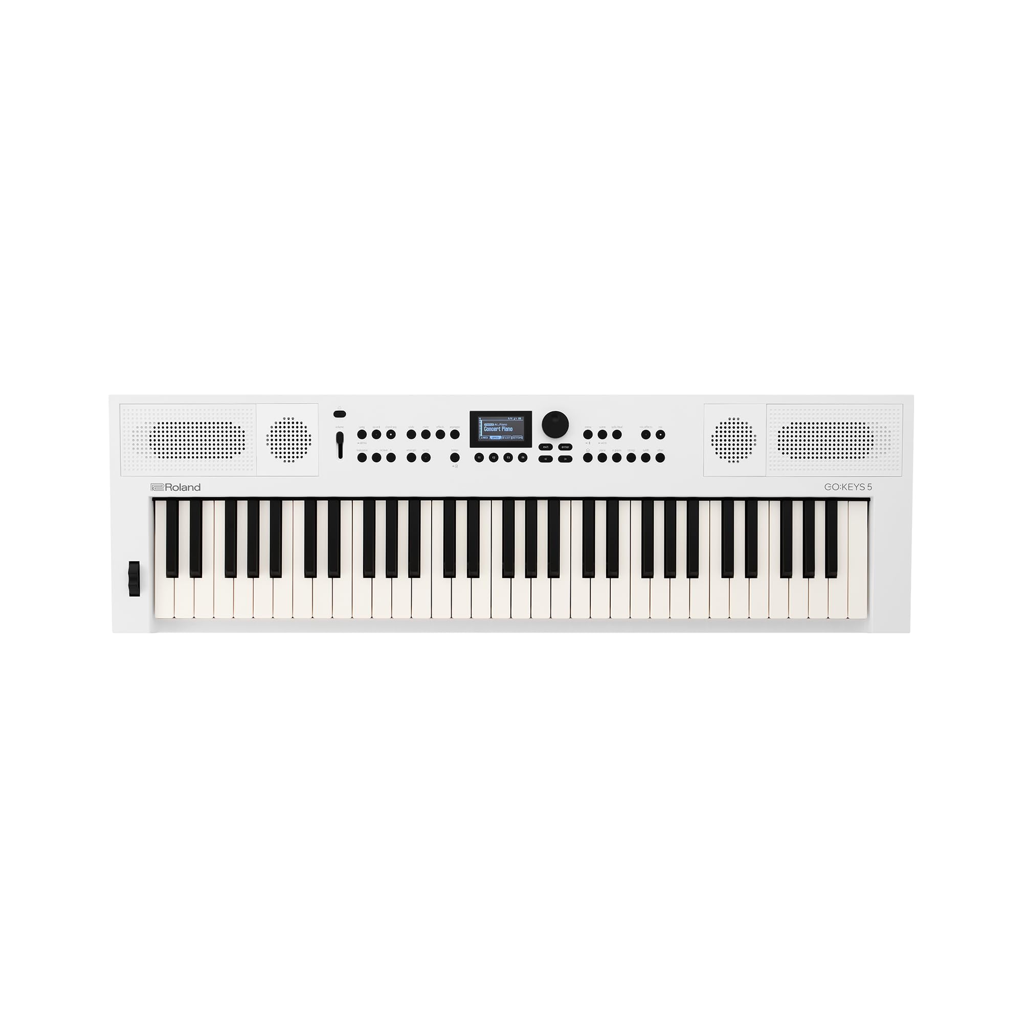 Roland GOKEYS5-WH GO:KEYS 5 Music Creation Keyboard, 61-Note, White