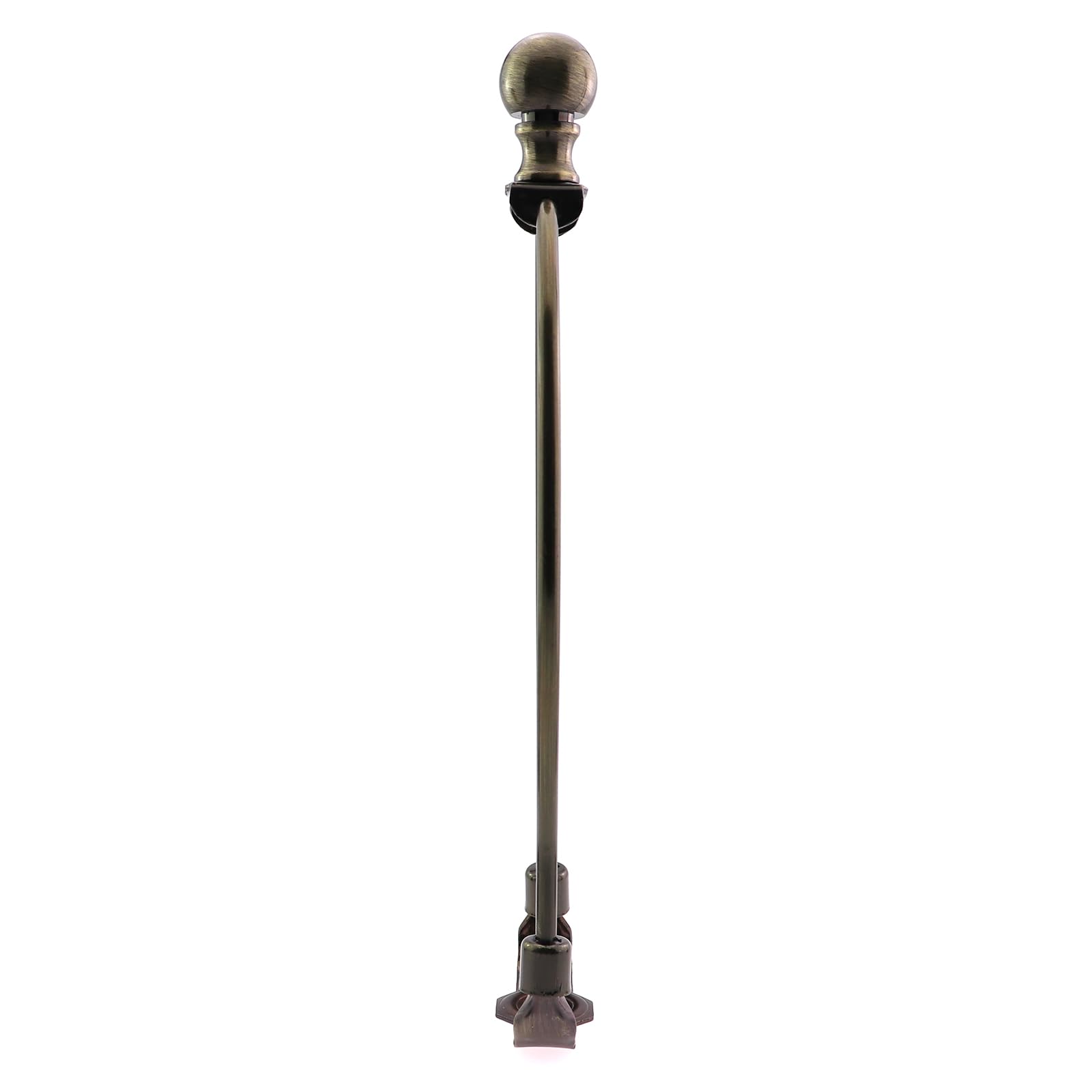 CChiai Harp Converter Wire Lamp Harp Set – 10 Inch Bronze Harp Shade with Stand Base and Top Knob for Table and Floor Lamp