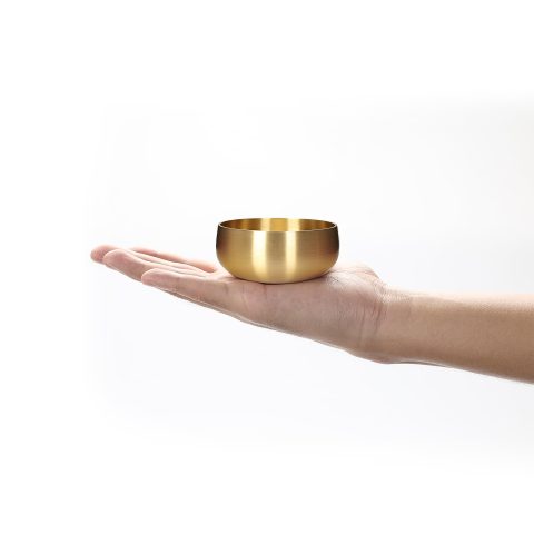 Tibetan Singing Bowl, 3-Inch Sound Bowl Meditation Set