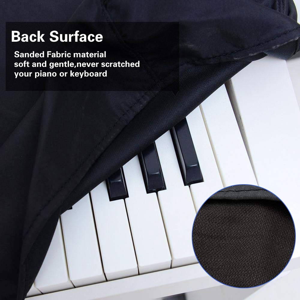 Ruibo 88 Key Keyboard Cover / Electronic Piano Keyboard Dust Cover with Drawstring made of 420D Oxford