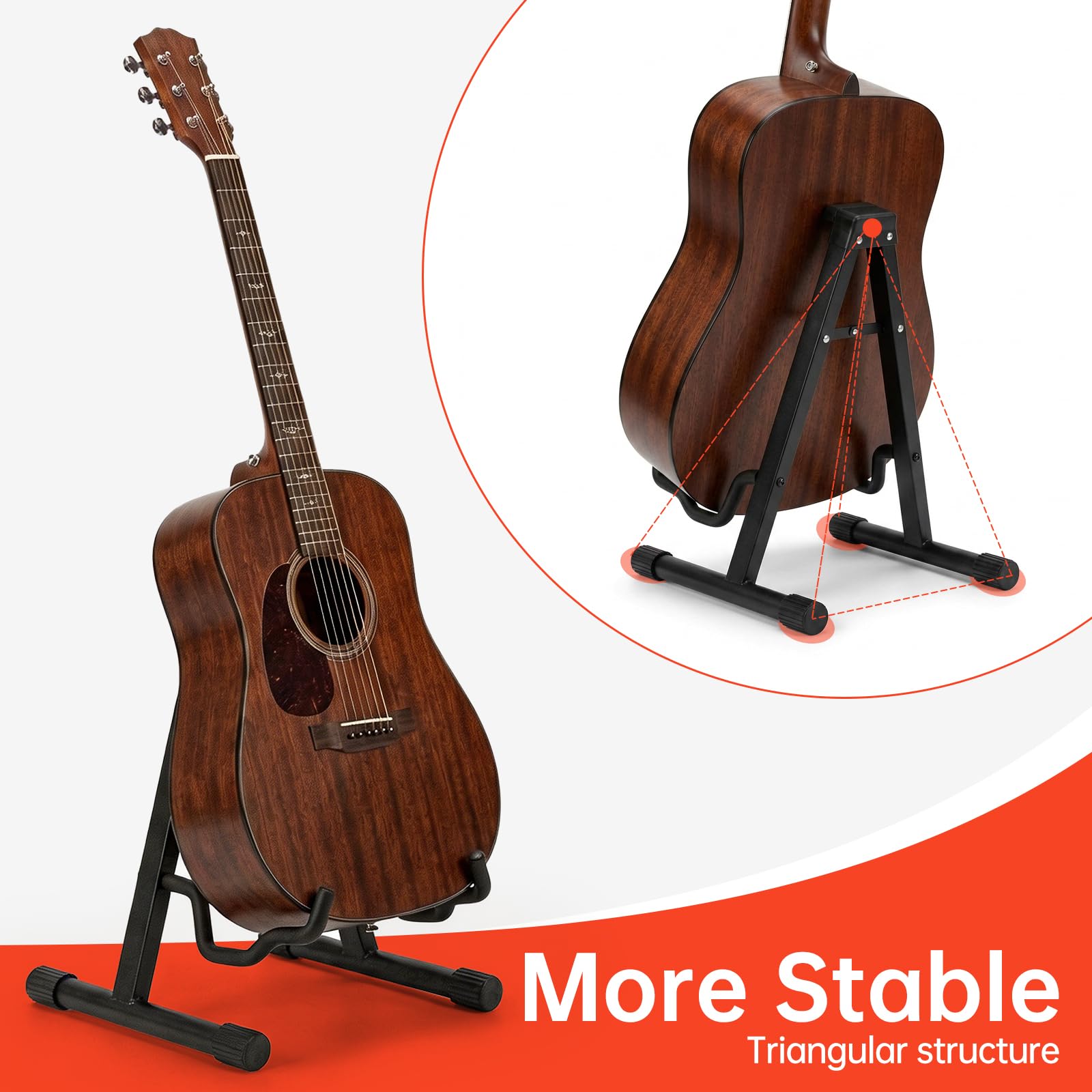 LeSage Guitar Stand – Electric, Acoustic and Bass, Banjo Stand