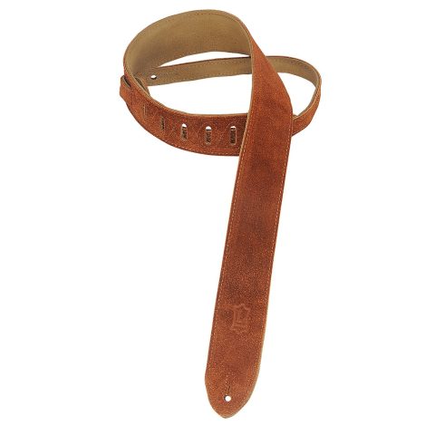 Levy’s MS12 Suede Guitar Strap – Copper