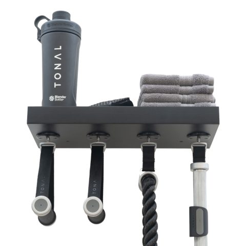 Tonal Accessory Shelf (Black, 16″ Shelf Premium – 4 Mounts)