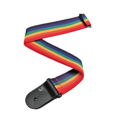 Planet Waves PWS111 Polypropylene Guitar Strap – Rainbow