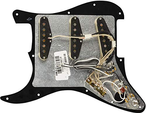 Fender 992345506 Original 57/62 Prewired Stratocaster Pickguard – 3-Ply Black