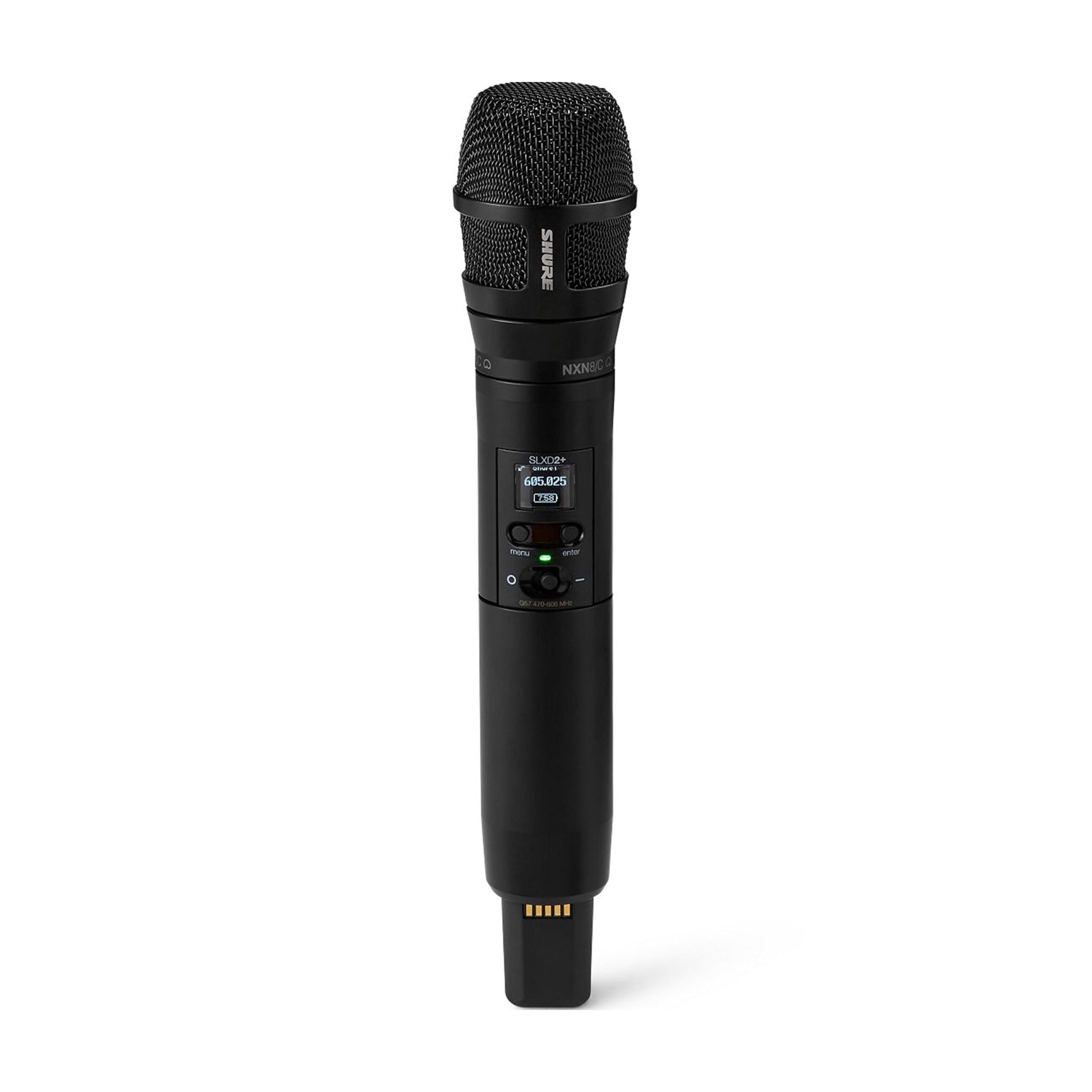 Shure SLXD2+ Handheld Transmitter with Nexadyne 8/C Capsule