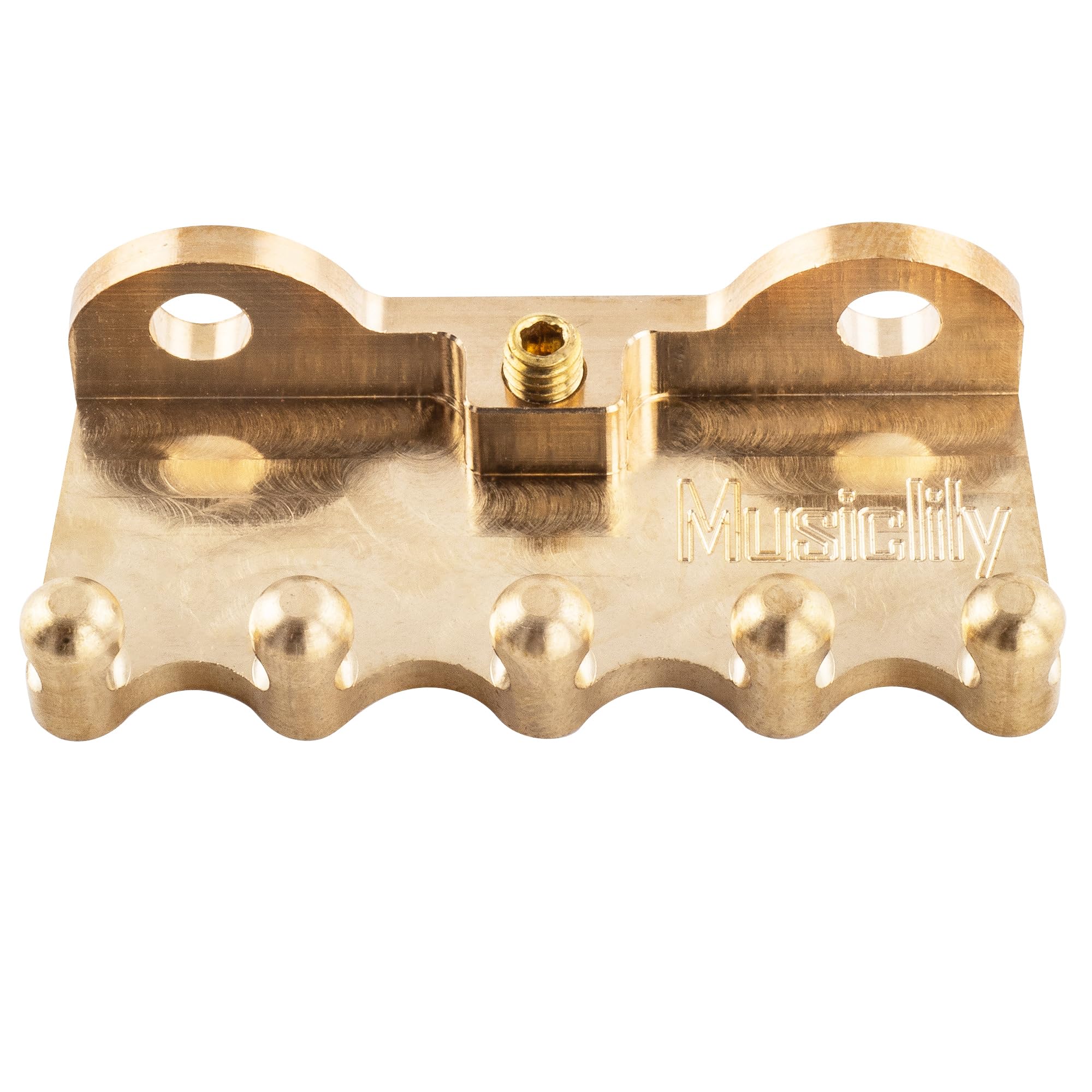 Musiclily Ultra Heavy Full Brass Guitar Tremolo Bridge Claw Original Color