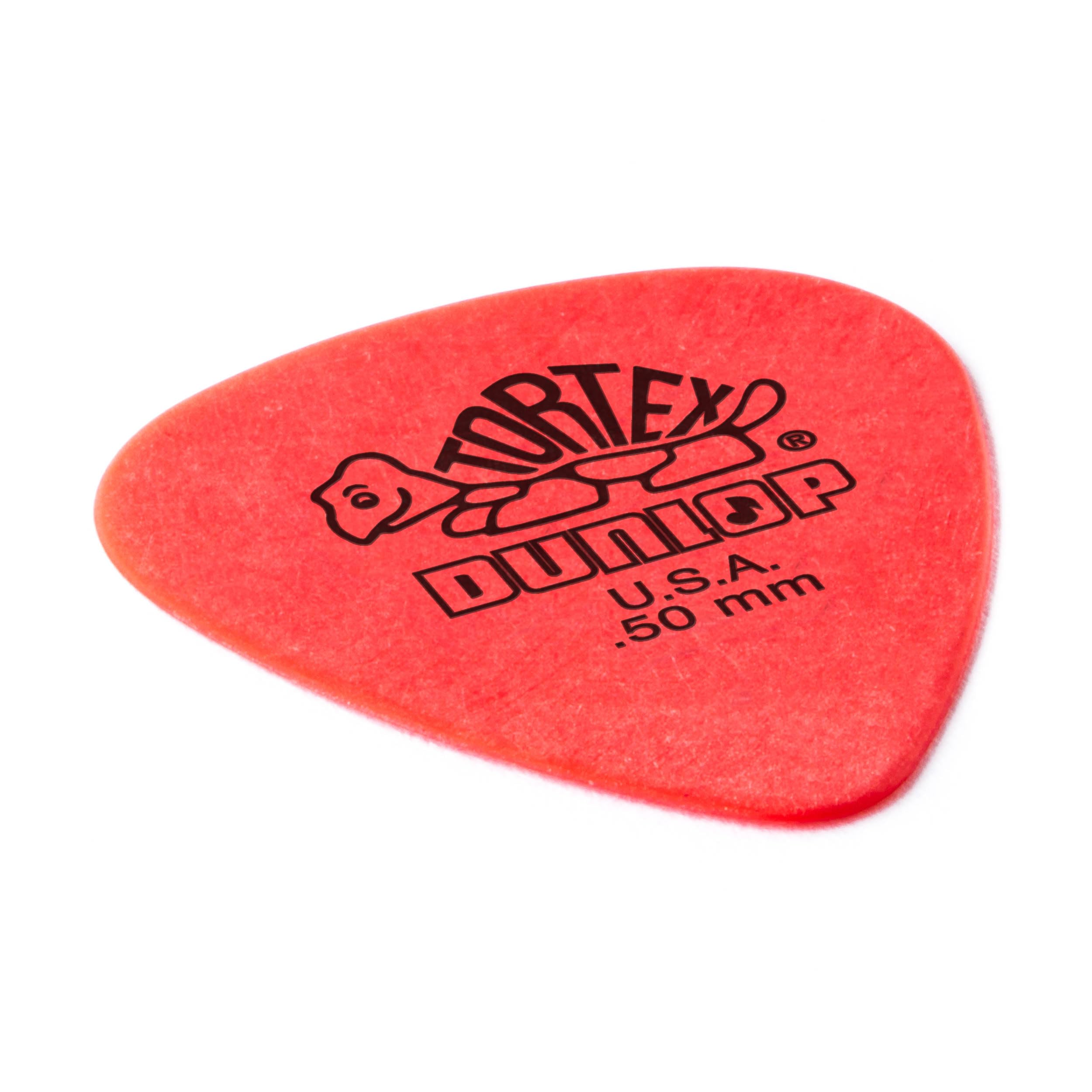 Jim Dunlop Tortex Standard Pick .50MM – 72 Pack