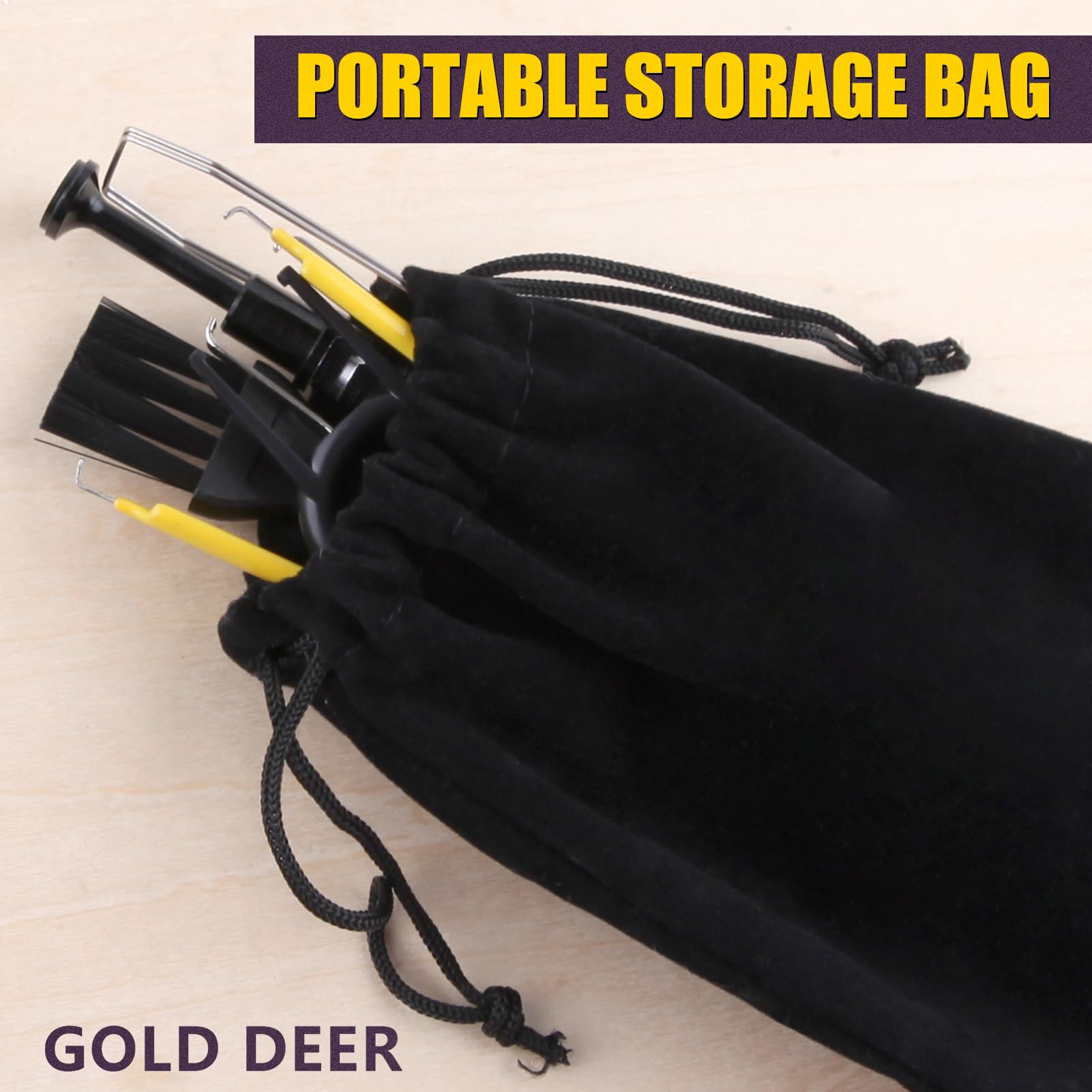 GOLD DEER 6Pcs Keyboard Switch Puller Kit, 2-in-1 Switch Puller