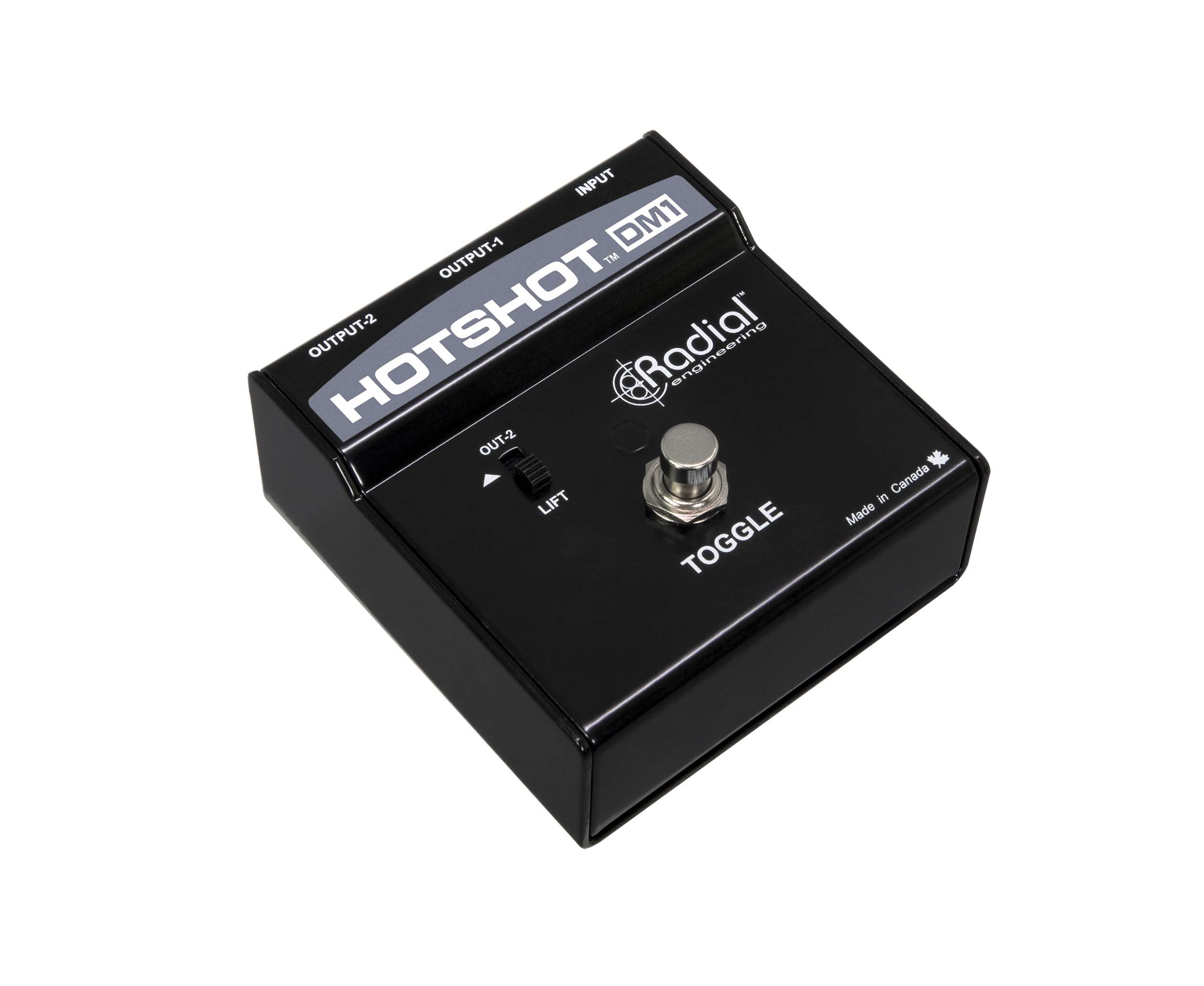 Radial Engineering HotShot DM1 Microphone Signal Muting Footswitch