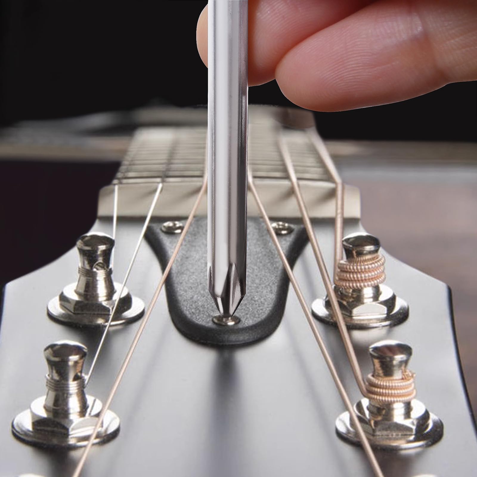 Hinfudor 14PCS Truss Rod Allen Wrenches Set for Guitar Bass