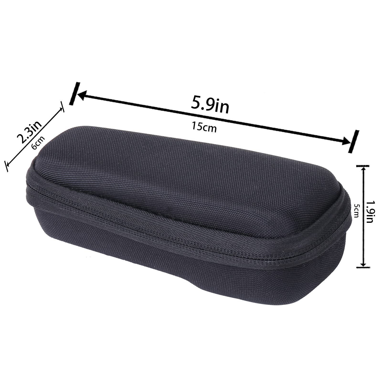 co2CREA for Zoom H1n H1 Digital Handy Recorder Hard Protective Case, Black