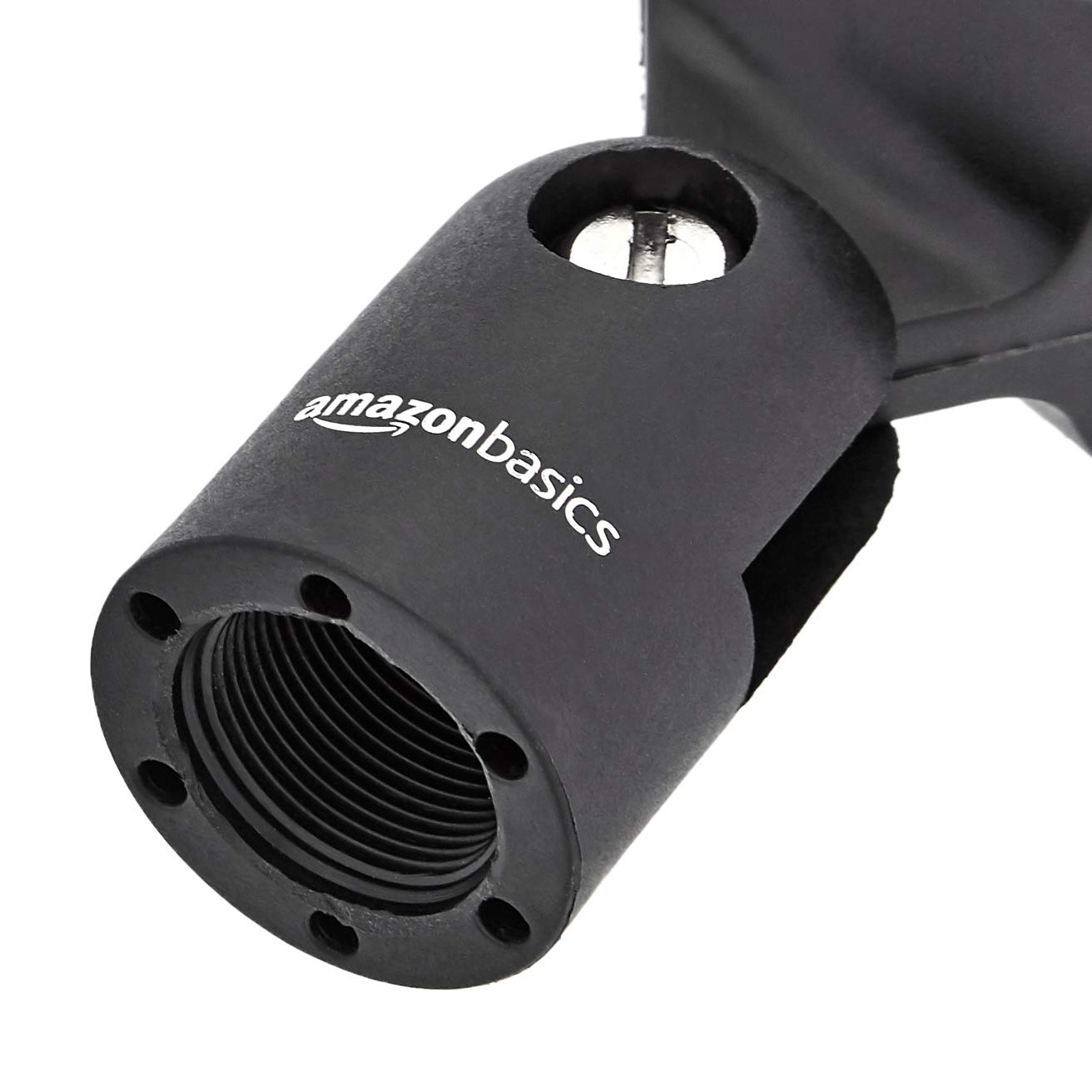 Amazon Basics Microphone Clip, Elliptical Style, Single, Black