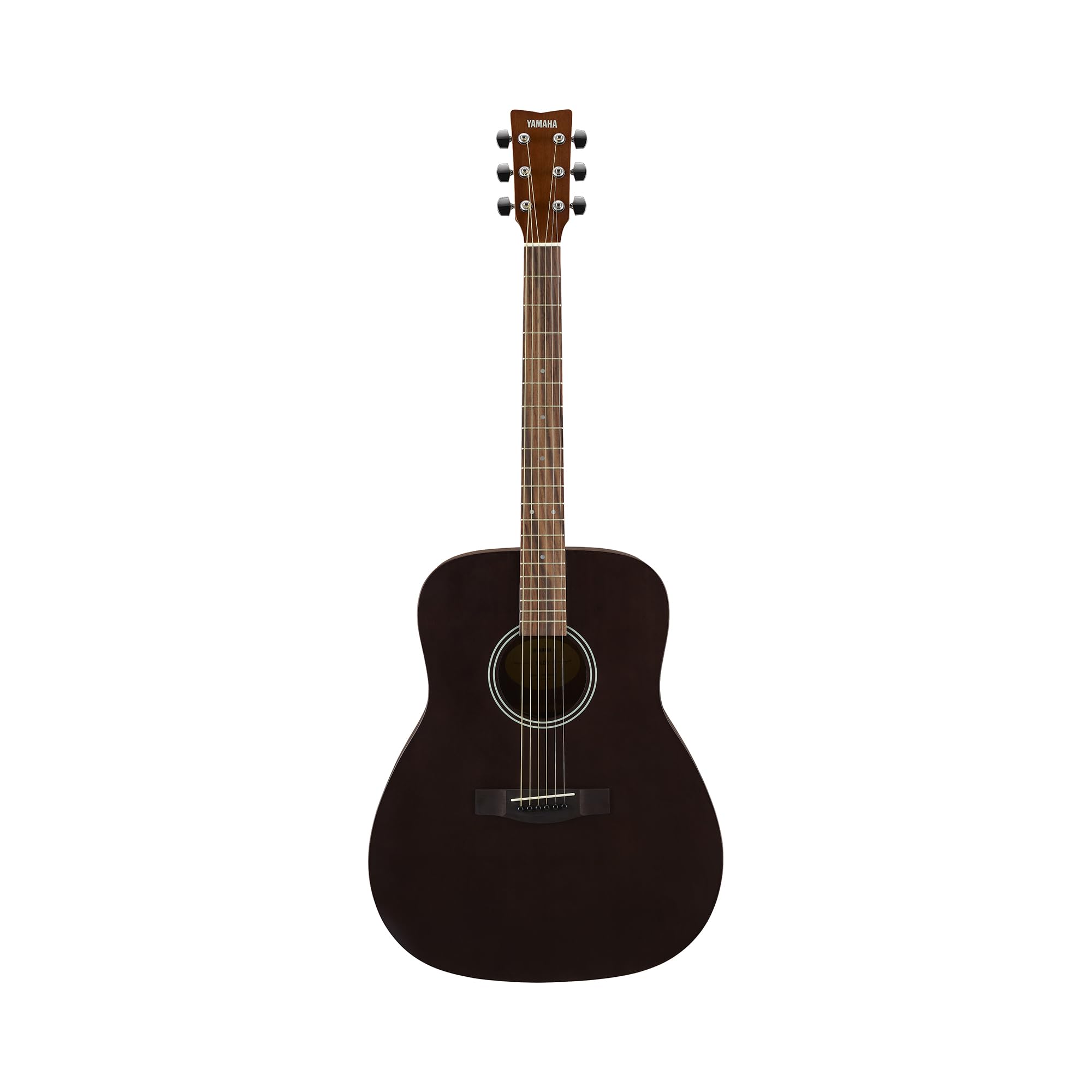 Yamaha F400 SMB F400 Acoustic Guitar for Beginners with Comfortable Scale Length and Spacing, Smoky Black Satin Finish (Amazon Exclusive)