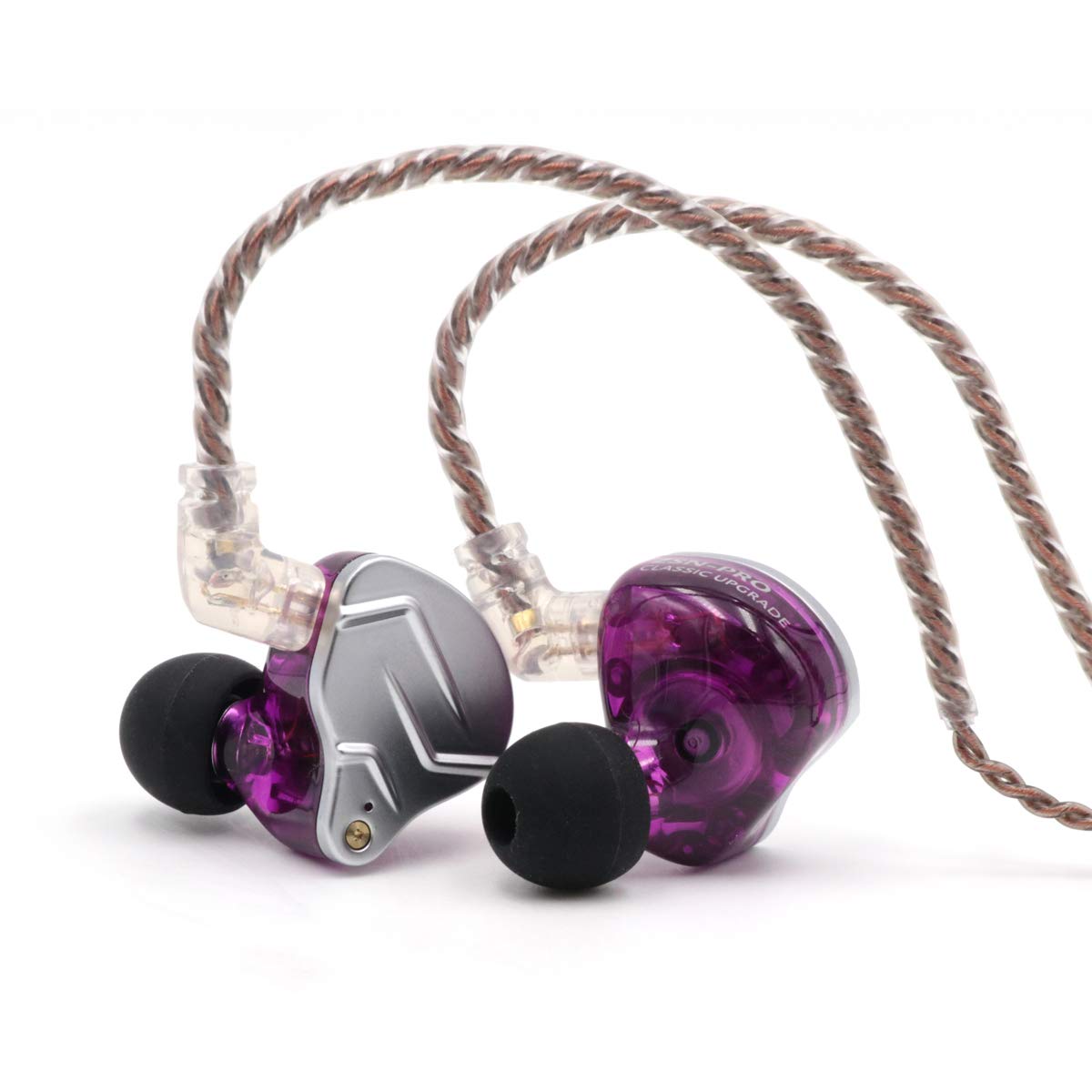 Linsoul KZ ZSN Pro Dual Driver 1BA+1DD Hybrid Metal HiFi in-Ear Monitor