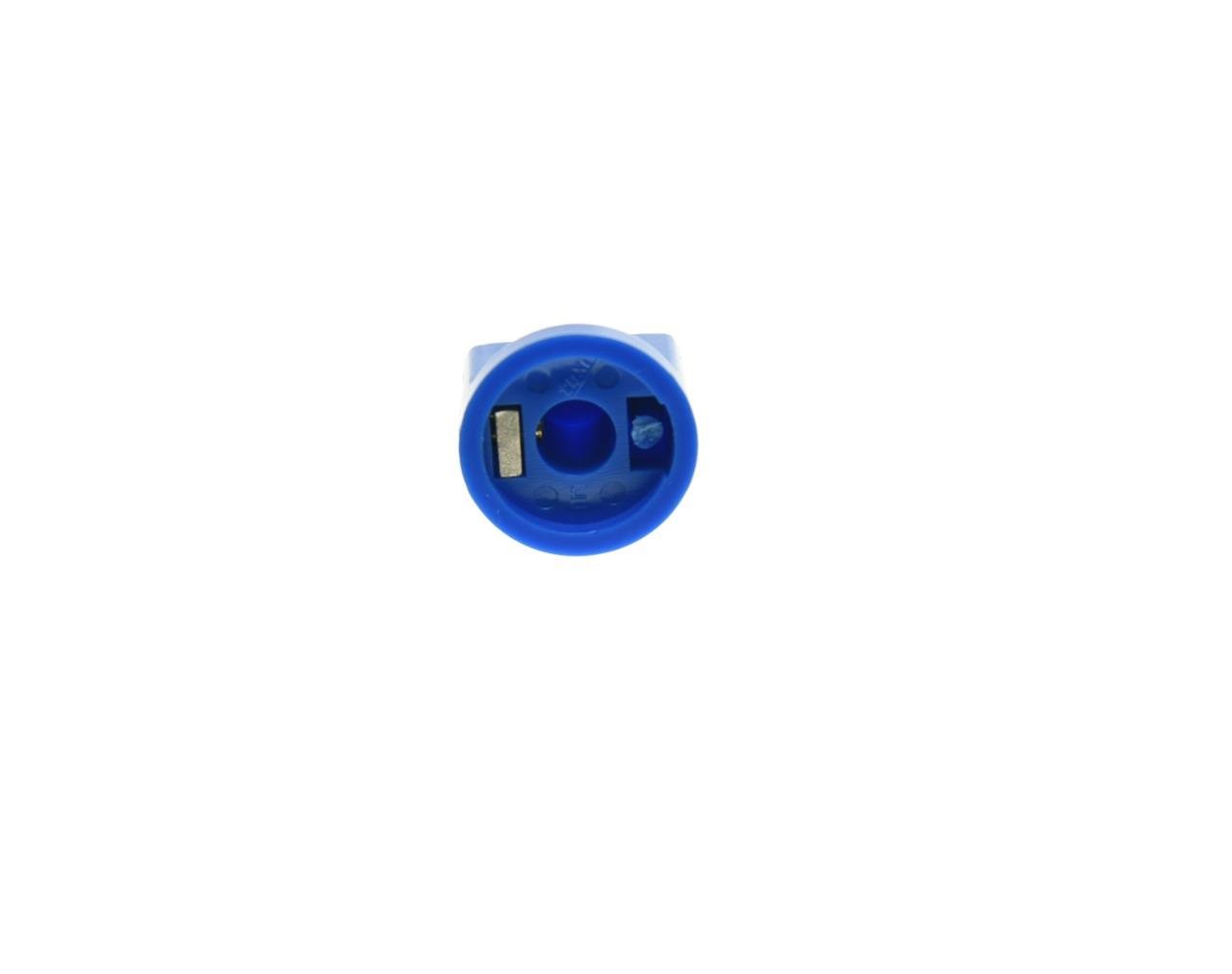 KAISH 10pcs Guitar AMP Effect Pedal Knobs Pointer Knob with Set Screw Blue