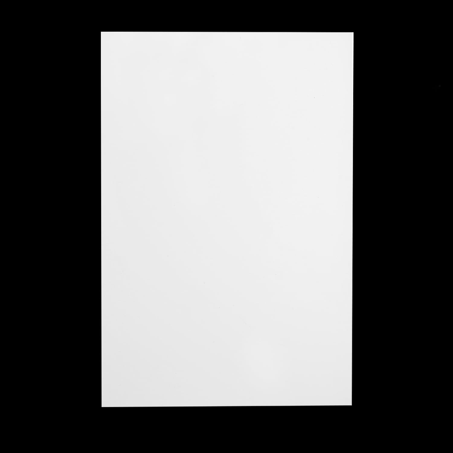 11.6″x17″ inch DIY Guitar Bass Pickguard Blank Material Sheet – Scratch Resistant Backplate for Strat/Tele Guitars & Jazz/P Bass (3Ply White)