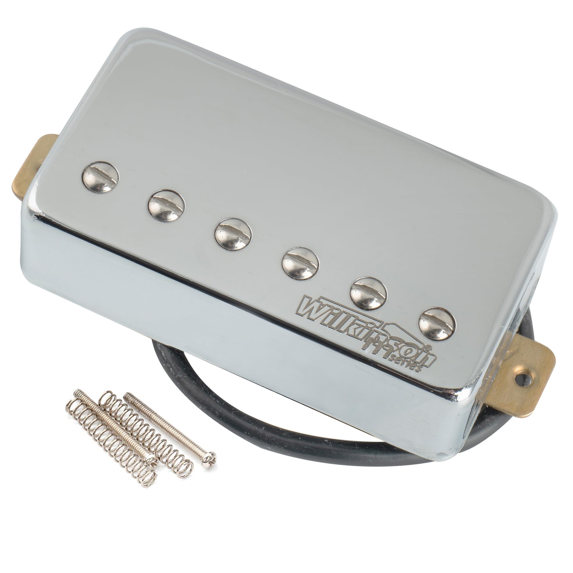 Wilkinson M Series Vintage Tone Covered Humbucker Bridge Pickup Chrome